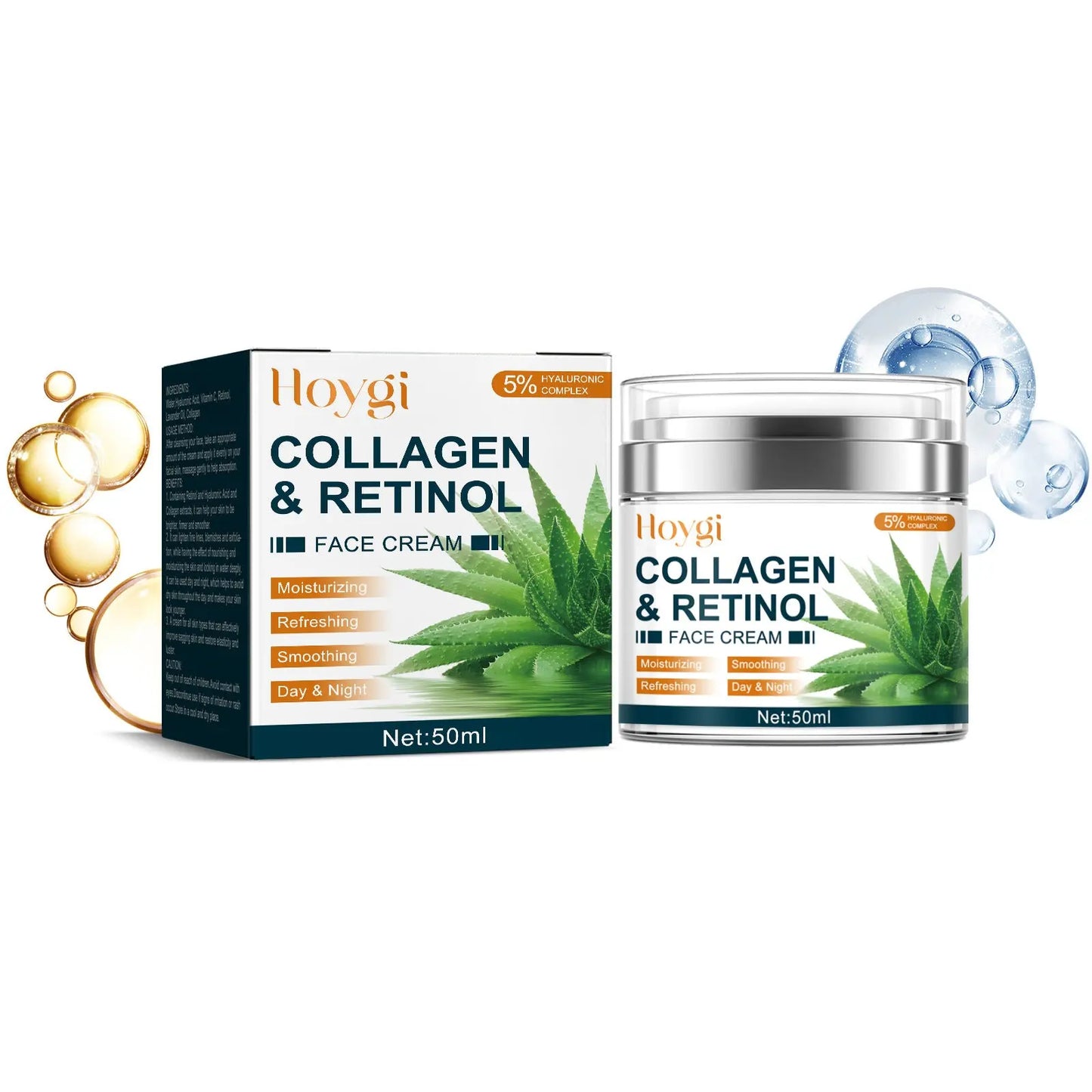 Collagen Retinol Gesichtsfeuchtigkeitscreme NaturalGlow