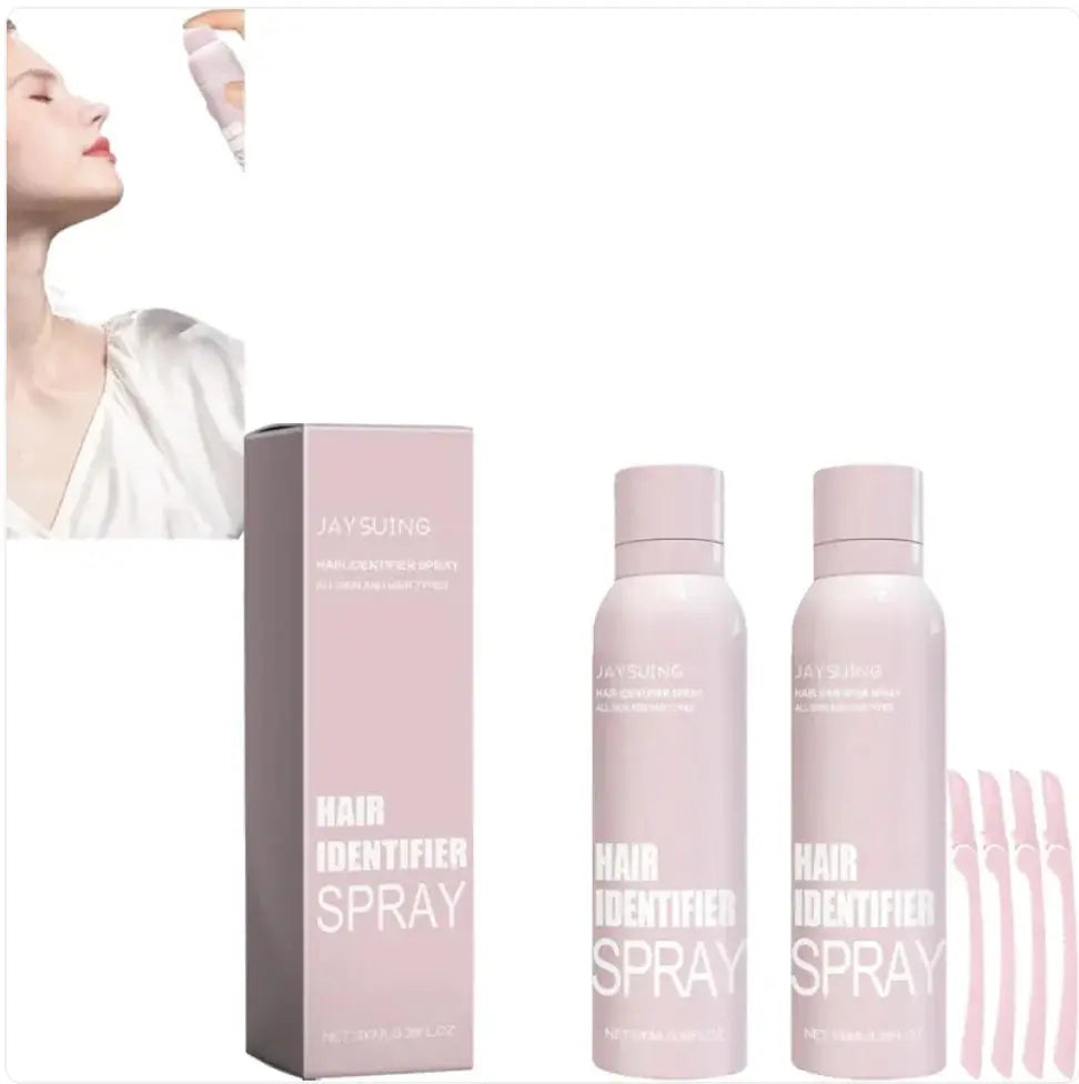 Haaridentifikationsspray für das Rasieren im Gesicht und am Körper Natural Glow