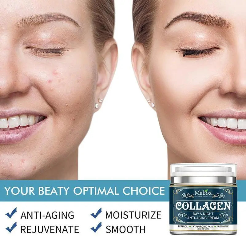 Kollagen Feuchtigkeitsspendende Gesichtscreme NaturalGlow