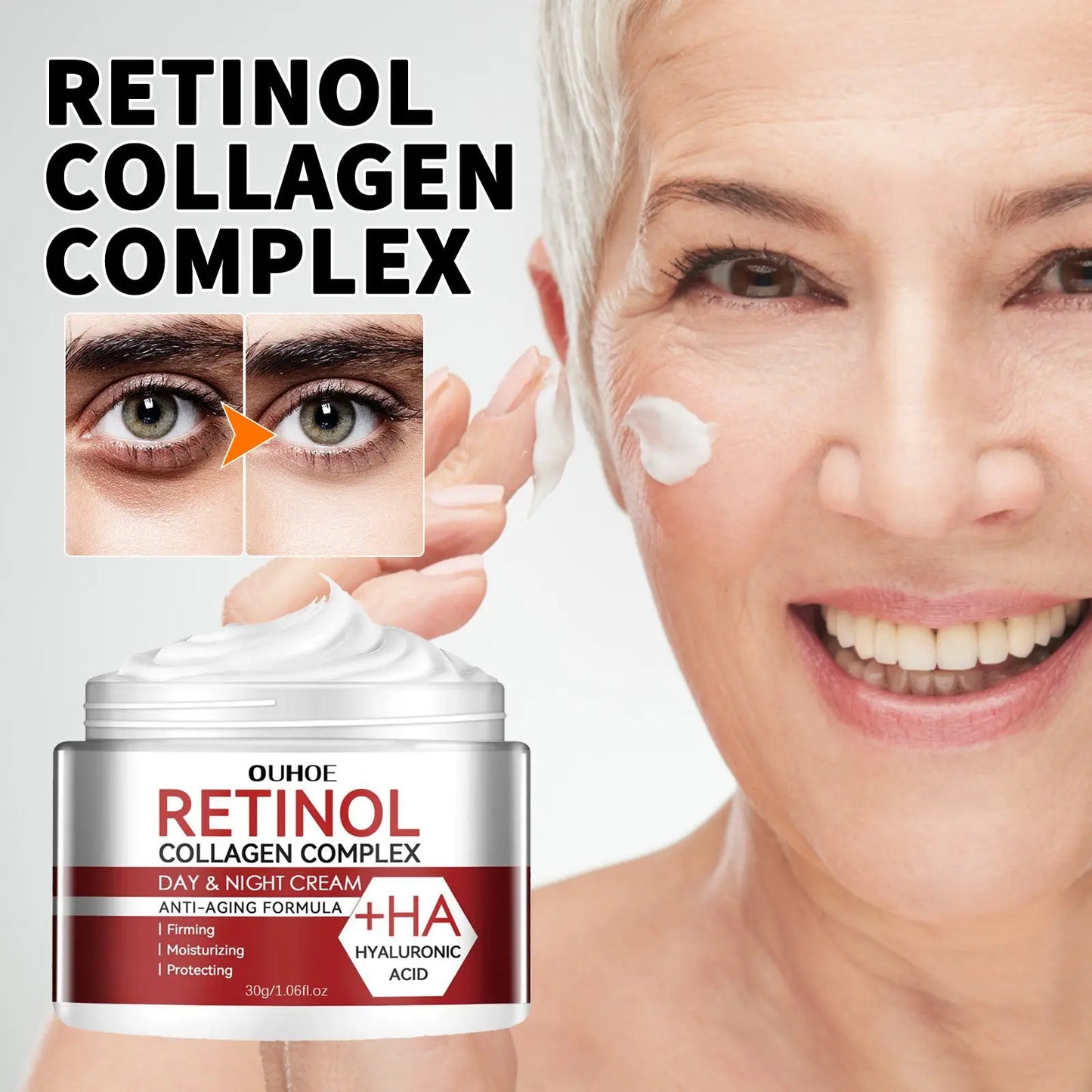 Retinol Feuchtigkeitsspendende Gesichtscreme NaturalGlow